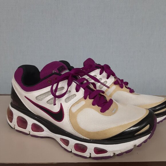 NIKE AIR MAX TAILWIND 2 PURPLE BLACK RUNNING SHOES WOMEN'S SIZE 8 - Picture 1 of 14
